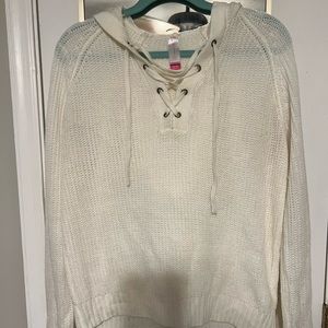 Knitted Sweater w/hood